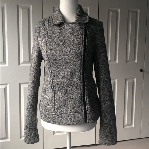 Banana Republic Side-Zip Biker Jacket - S - Picture 1 of 8